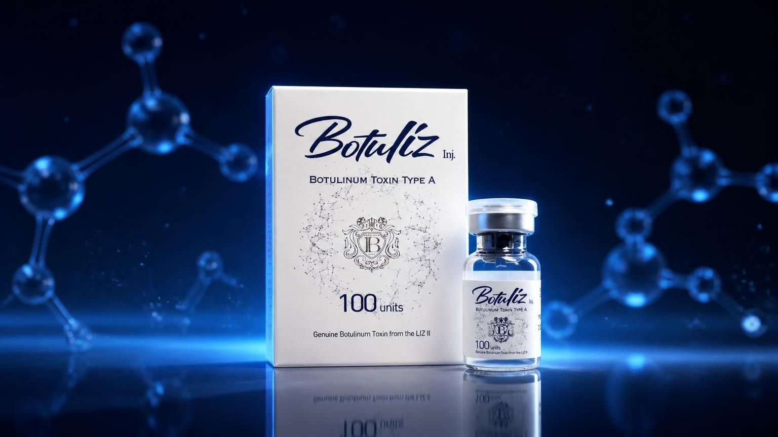 Botuliz Inj. 100 units box and vial